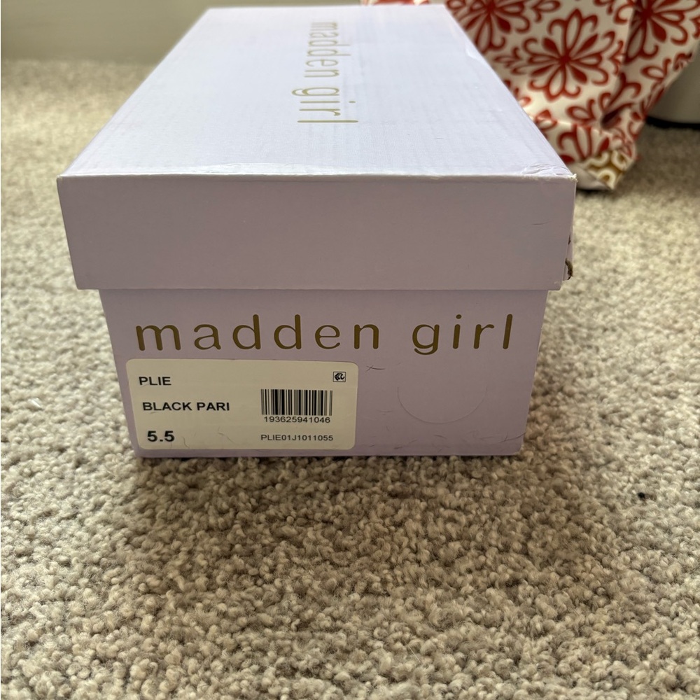 Madden Girl Black Pari Shoes